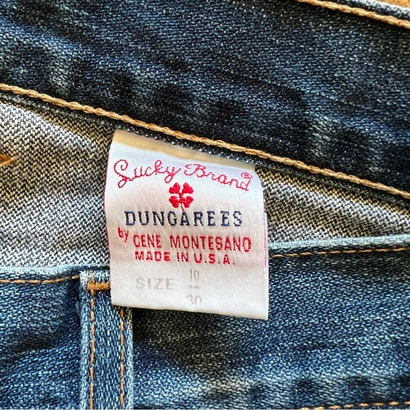 Lucky Brand Dungarees by Gene Montesano Mid-Rise Boot Cut Jeans, Size 10/30 - Picture 10 of 16